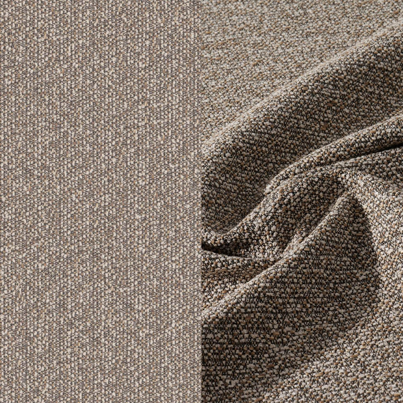 Bomero loungehoek in beige aluminium met wander manioc all weather sunbrella® luxe kussen