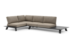 2-zit hoek links/rechts + 2-zit + zijtafel