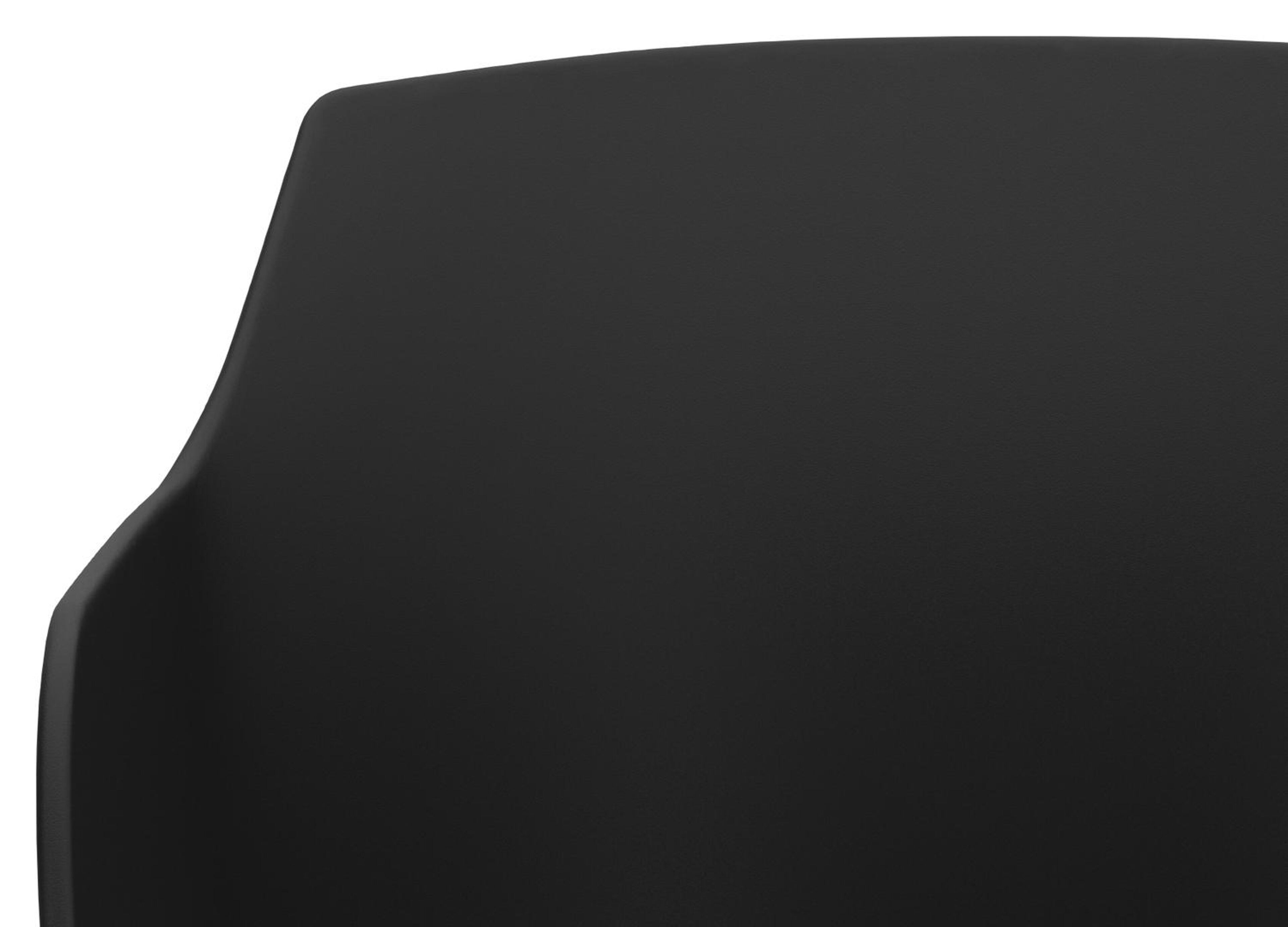 Ensemble de jardin Bahia en aluminium noir avec plateau de table en polywood naturel et 6 chaises de jardin Paco