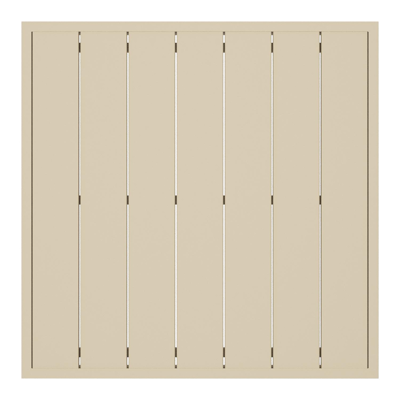 Caldela loungetafel in beige aluminium - L 70 x B 70 x H 31 cm