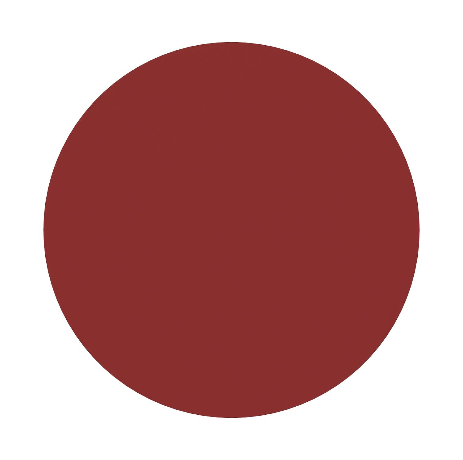 Table d'appoint Lucca en aluminium ruby - Diam. 50 cm