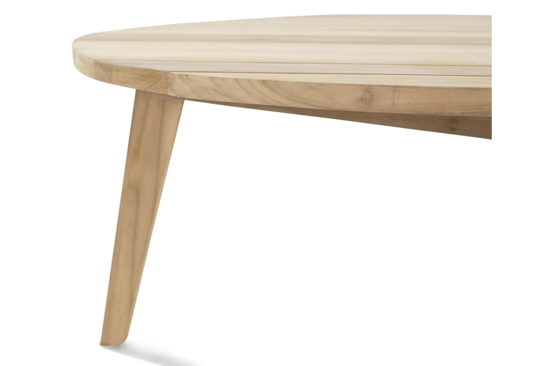 Cosito loungetafel in teak - Dia. 85 x H 30 cm