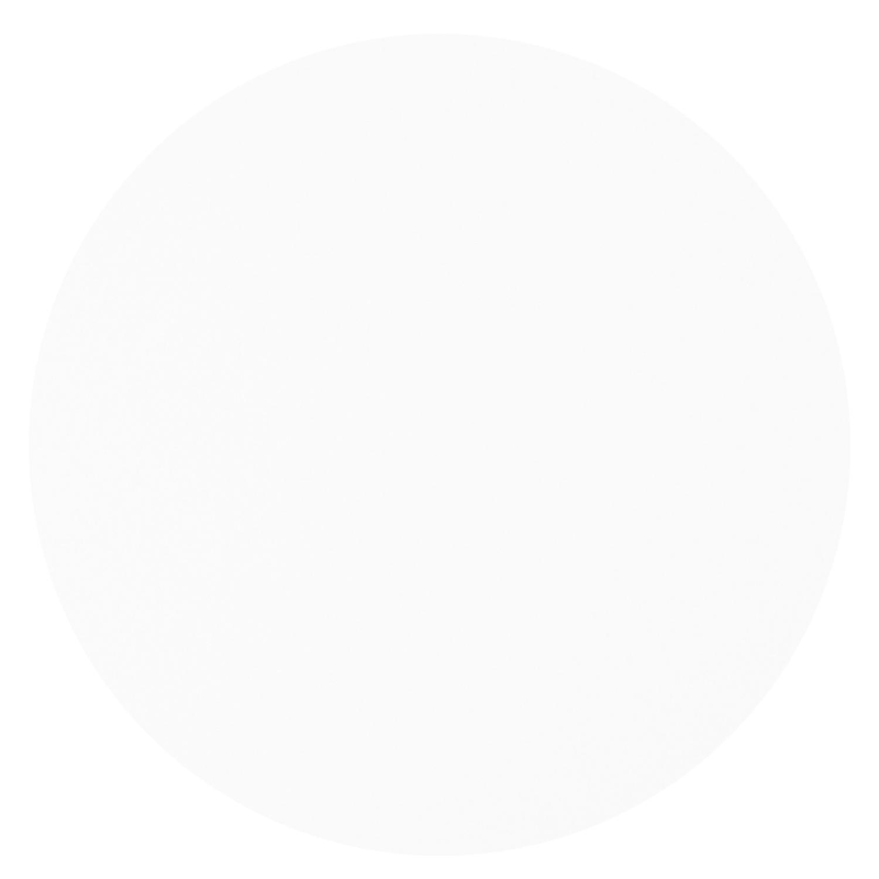 Fano tuintafel rond in zwart aluminium en volkeramiek Arctic White - Dia. 85 x H 75 cm