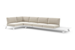 3 places coin gauche/droite + 2 places + table latérale