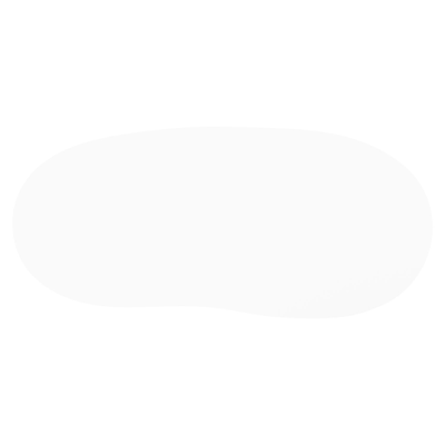 Amico tuintafel organisch in wit aluminium en volkeramiek Arctic White - L 240 x B 110 x H 73.5 cm