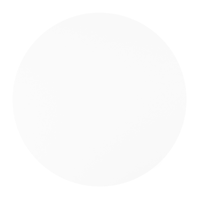 Donato tuintafel in wit aluminium en volkeramiek arctic white - Dia. 148 x H 76 cm