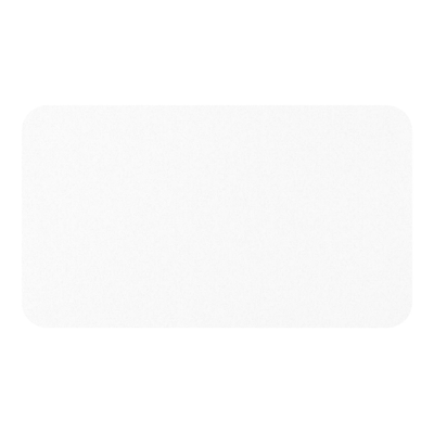 Orso tuintafel rechthoekig afgerond in beige aluminium en volkeramiek Arctic White - L 140 x B 80 x H 74.5 cm