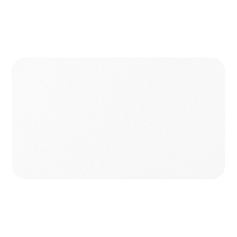 Orso tuintafel rechthoekig afgerond in beige aluminium en volkeramiek Arctic White - L 140 x B 80 x H 74.5 cm