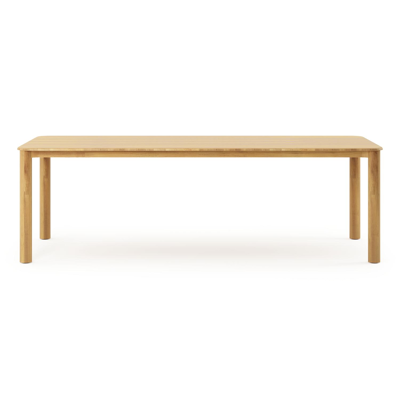 Orso tuintafel rechthoekig afgerond in teak - L 240 x B 100 x H 75 cm