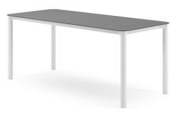 Rechthoekig afgerond - L 200 x B 80 x H 75 cm