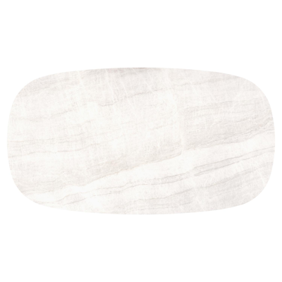 Amico tuintafel bombo xl in zwart aluminium en volkeramiek Taj Mahal - L 270 x B 148 x H 73.5 cm