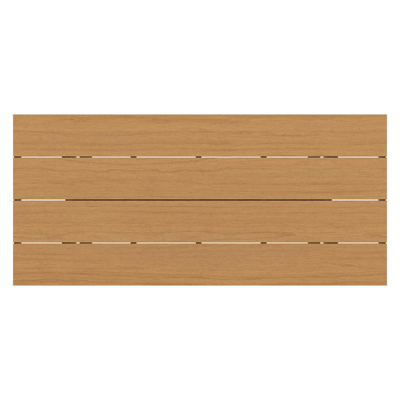 Bahia tuintafel in zwart aluminium en polywood - L 270 x B 100 x H 75 cm