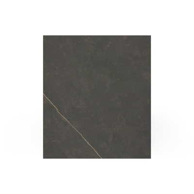 Como loungetafel rechthoekig in wit aluminium en volkeramiek Calatorao - L 70 x B 80 x H 20 cm