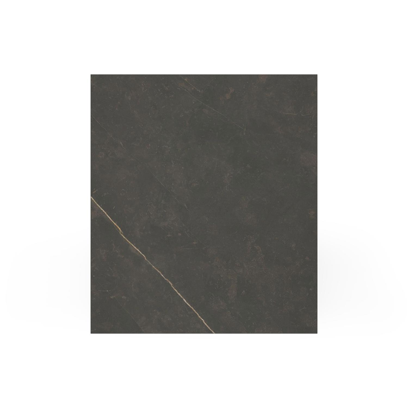 Como loungetafel rechthoekig in wit aluminium en volkeramiek Calatorao - L 70 x B 80 x H 20 cm