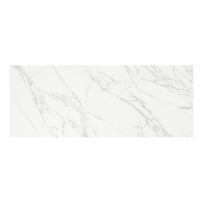 Nano tuintafel in wit aluminium en volkeramiek calacatta - L 280 x B 110 x H 75 cm