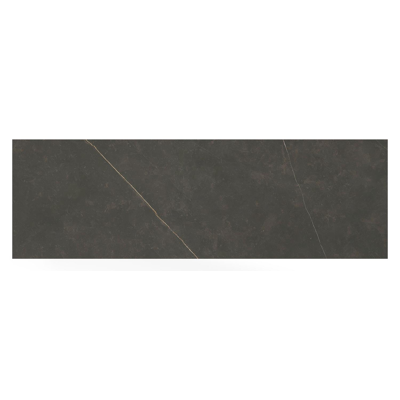 Malito tuintafel in zwart aluminium en volkeramiek calatorao - L 220 x B 70 x H 75 cm