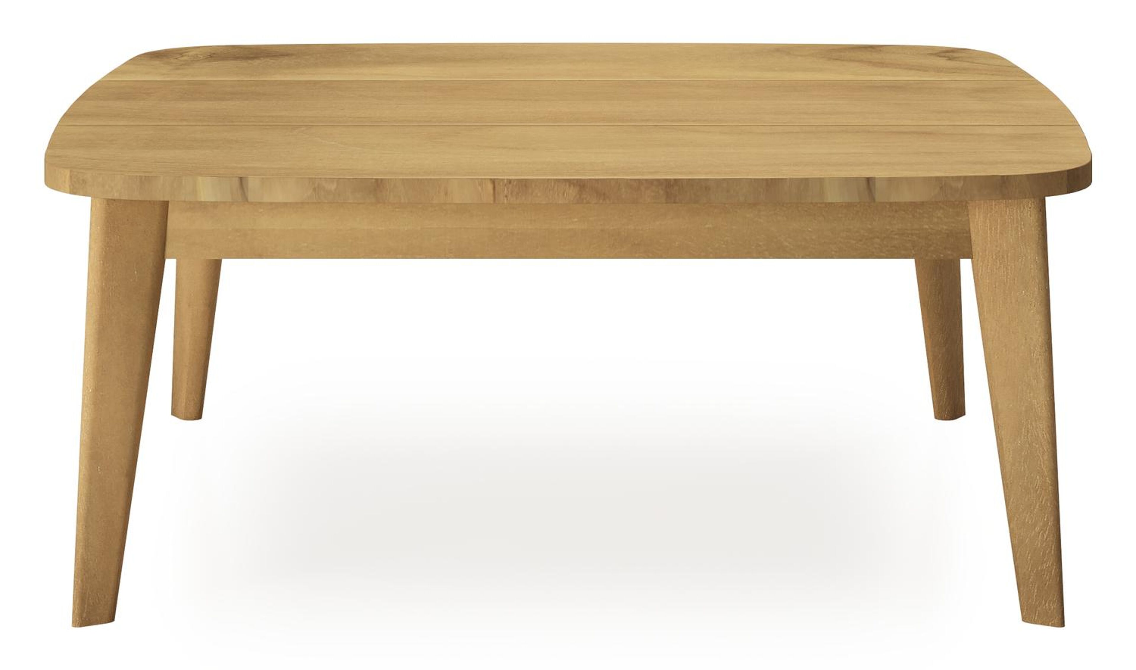 Table basse Lacrima en teck - Lg. 90 x Lrg. 90 x Haut. 37 cm