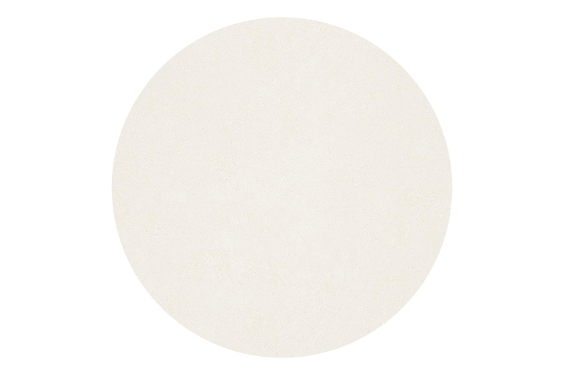 Pamplona ronde tuinset in wit aluminium en sintered stone crema minerale met 6 Cosa tuinstoelen