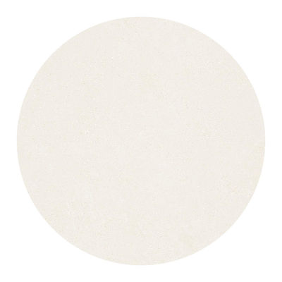 Pamplona tuintafel rond in wit aluminium en sintered stone Crema minerale - Dia. 105 x H 72 cm