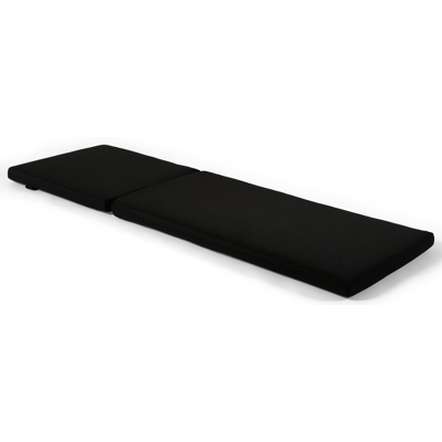 Caravelle/Bari ligbedkussen weather+ softtouch zwart