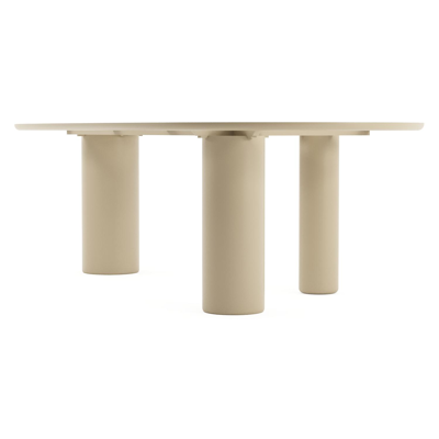 Amico tuintafel mango in beige aluminium en volkeramiek Colorado Dunes - L 260 x B 130 x H 73.5 cm