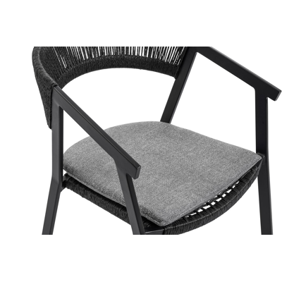 Borgo stoelkussen in all weather sunbrella® luxe chartres drizzle