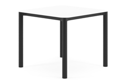 Afgerond vierkant - L 90 x B 90 x H 75 cm