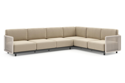 3-zit hoek rechts + 3-zit