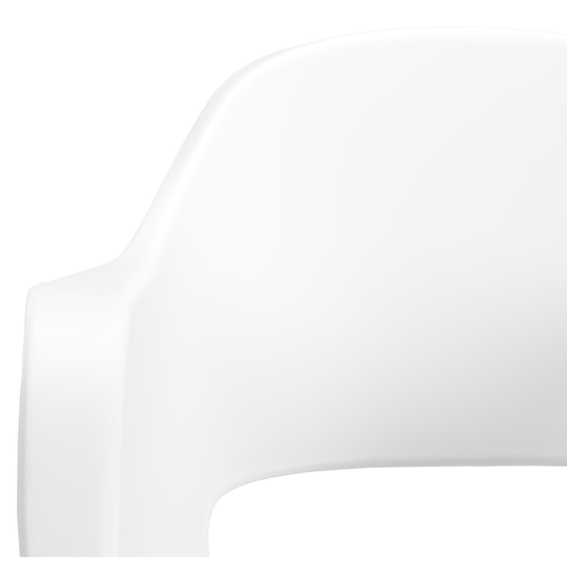 Varese tuinset in wit aluminium en naturel teak tafelblad met 10 Artena tuinstoelen