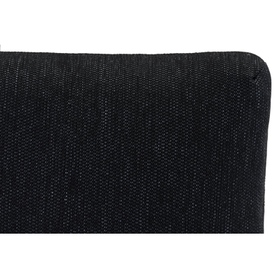 Cordoba loungeset in zwart aluminium met zwart weather+ softtouch kussens