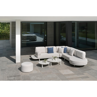 Gozo poef in sand weather+ softtouch - Dia. 62 x H 38.5 cm