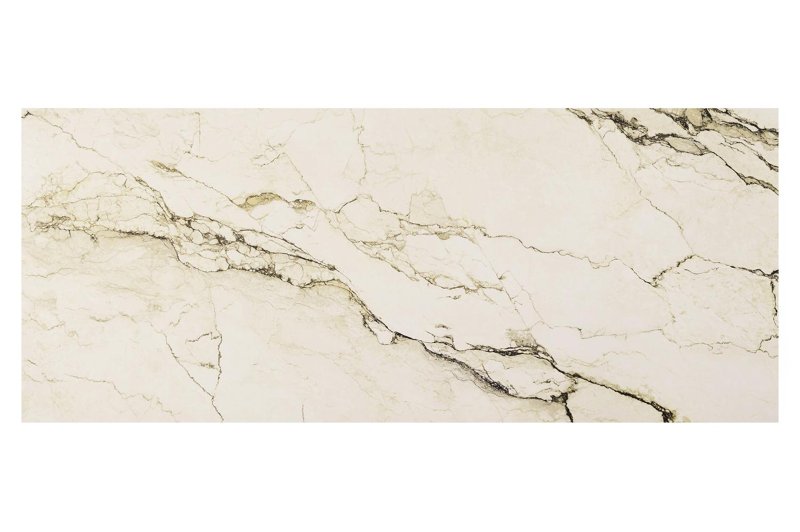 Como tuintafel rechthoekig in zwart aluminium en volkeramiek colorado dunes - L 240 x B 100 x H 75 cm