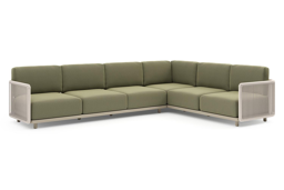 3-zit hoek rechts + 3-zit