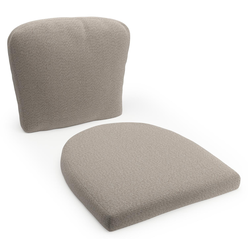Orso luxe stoelkussen (zit en rug) (luxe) in all weather sunbrella® luxe savane coconut