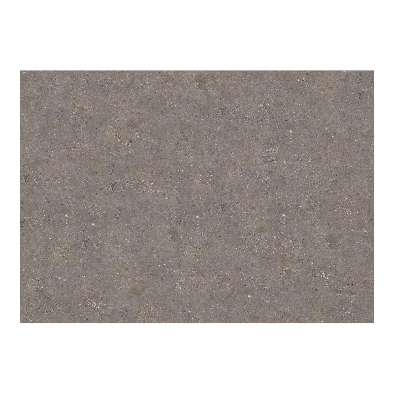 Table d'appoint pop-up Cirello rectangulaire en aluminium blanc et céramique pleine Wulong - Lg. 70 x Lrg. 50 x Haut. 44 cm