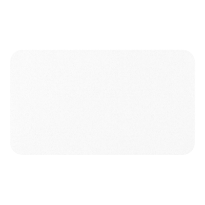 Orso tuintafel rechthoekig afgerond in wit aluminium en volkeramiek Arctic White - L 140 x B 80 x H 74.5 cm