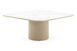Afgerond vierkant - L 148 x B 148 x H 61 cm