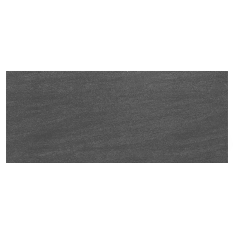 Como tuintafel in zwart aluminium en volkeramiek basalt black - L 240 x B 100 x H 75 cm