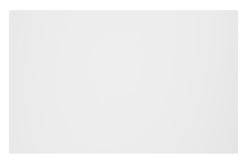 Table basse Tufo en aluminium blanc - Lg 156 x larg. 98 x H 23,8 cm