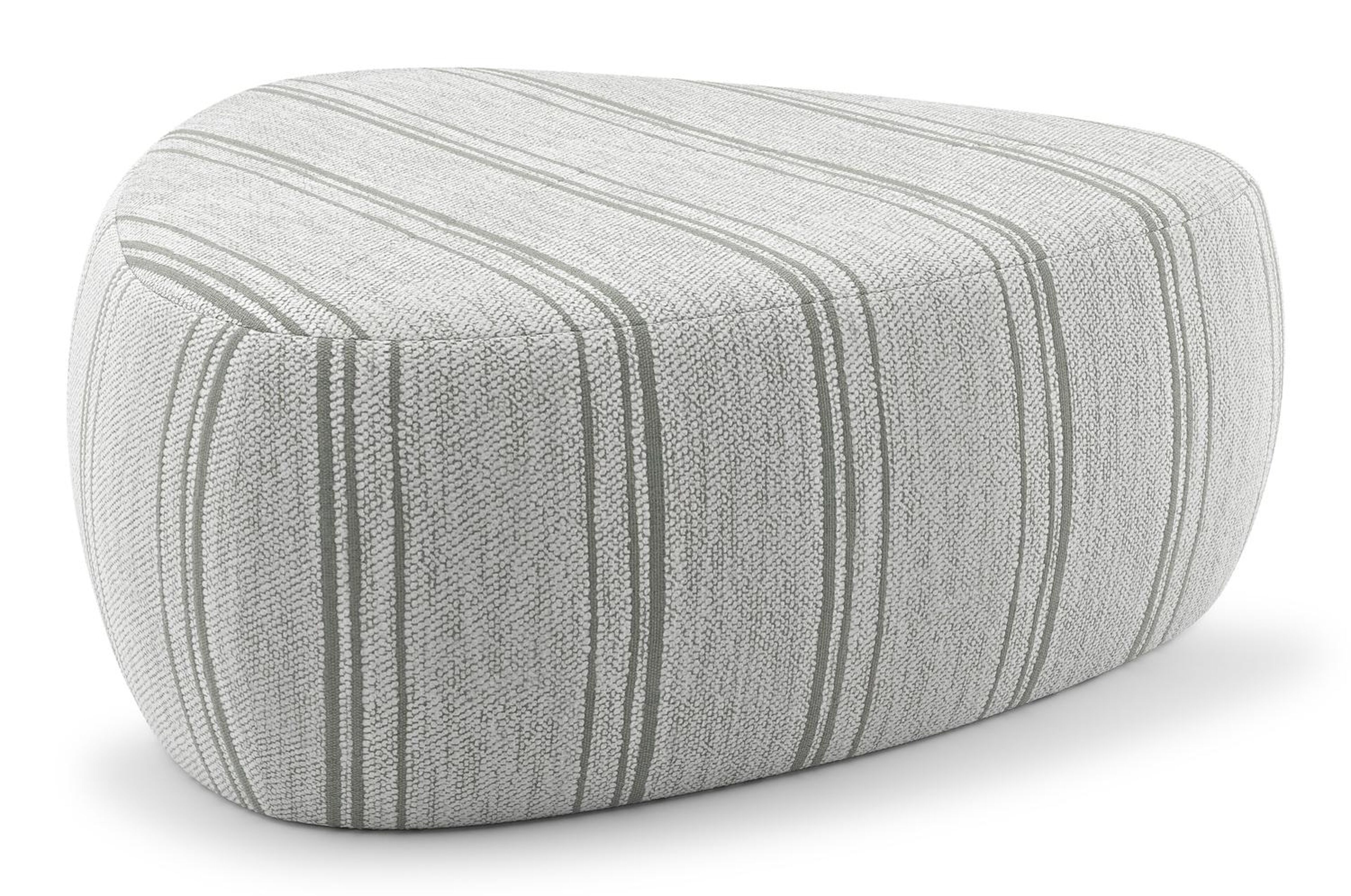 Masso poef in harvest nile all weather sunbrella® luxe - B 90 x D 90 x H 35 cm
