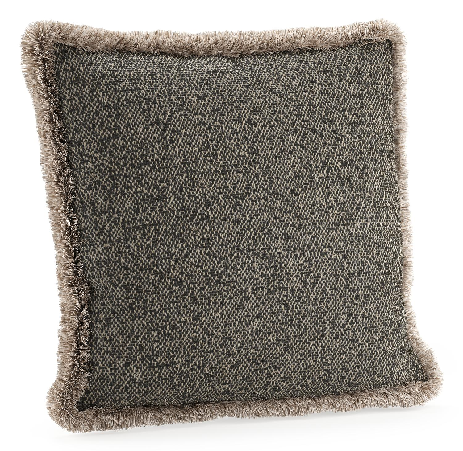 Sierkussen met franjes 45 x 45 cm in all weather cosytica marbella tunder