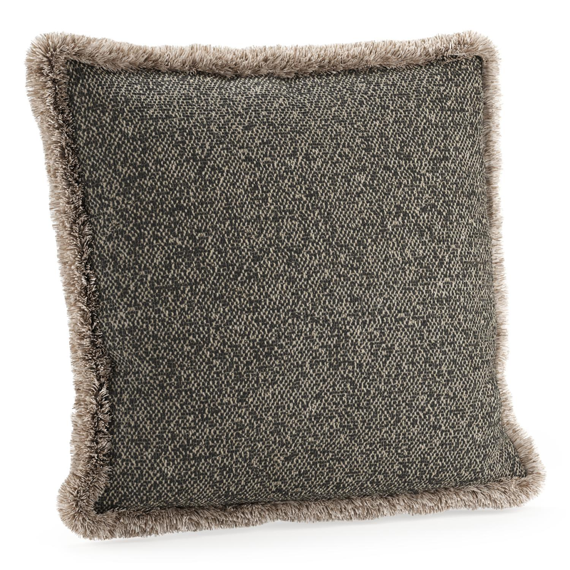 Sierkussen met franjes 45 x 45 cm in all weather cosytica marbella tunder