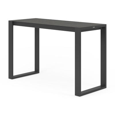 Table de jardin Verato en aluminium noir et céramique pleine black obsession - Lg 170 x Larg. 70 x H 106 cm