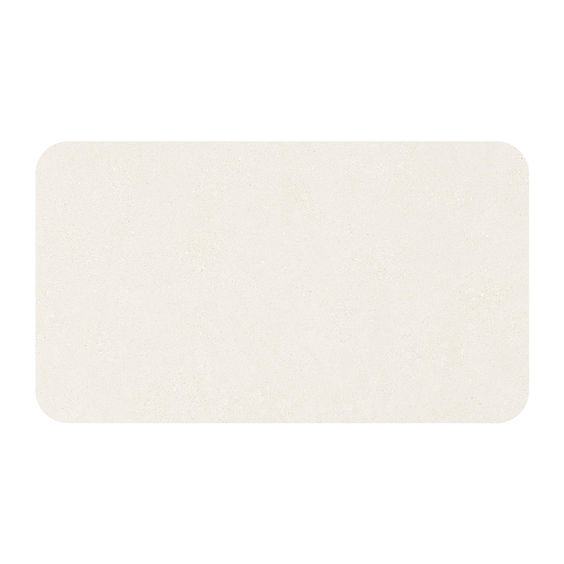 Orso tuintafel rechthoekig afgerond in beige aluminium en volkeramiek beige - L 140 x B 80 x H 75 cm