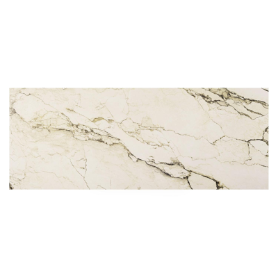 Nano tuintafel rechthoekig in beige aluminium en volkeramiek Colorado Dunes L 280 x B 110 x H 75 cm x H 75 cm