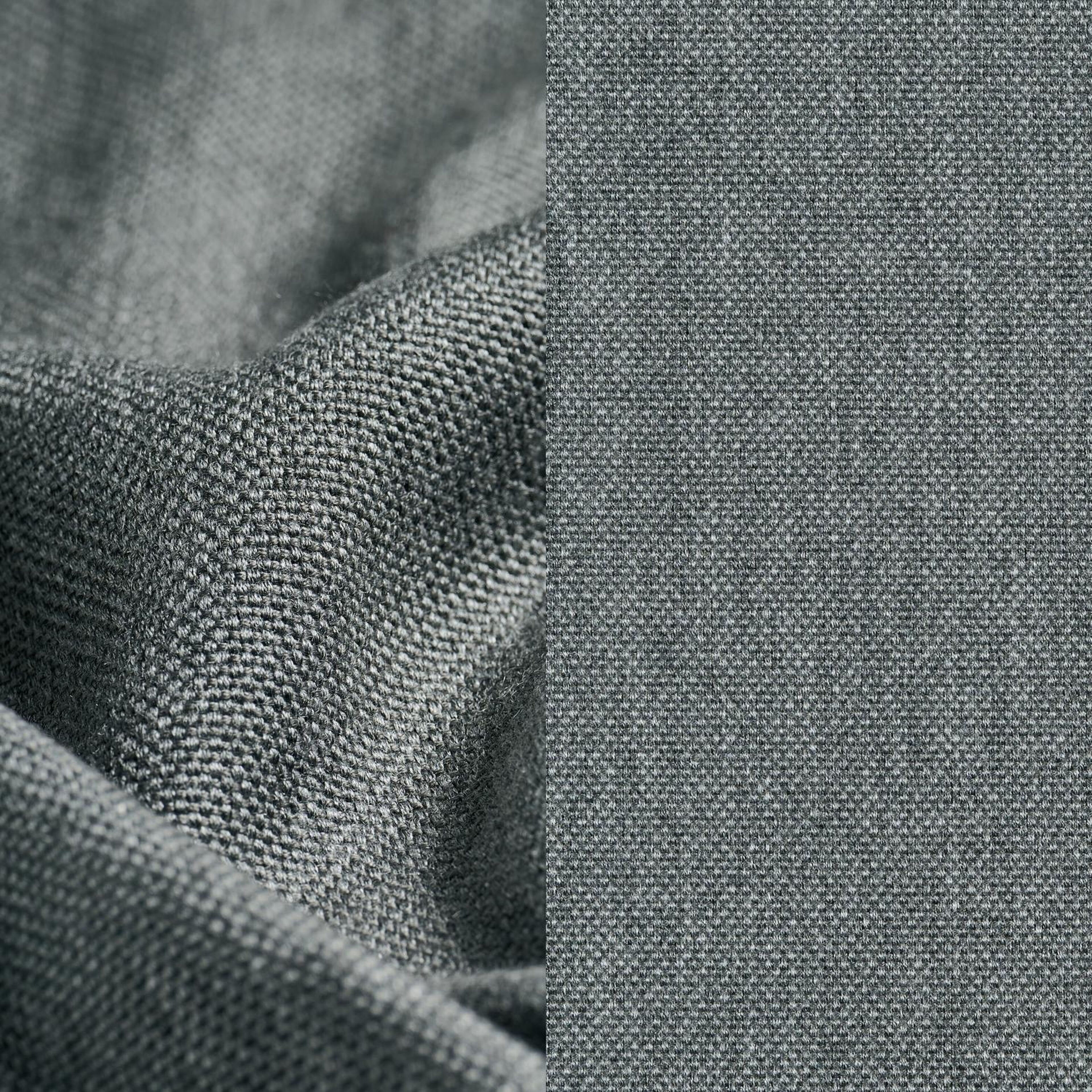 ORSO ALU 3+1+1 ALU ZWART+ROPE ZWART + AW SUNBRELLA LUXE KUSSENS NATTE CHARCOAL CHINE