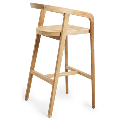 Lacrima barstoel in teak