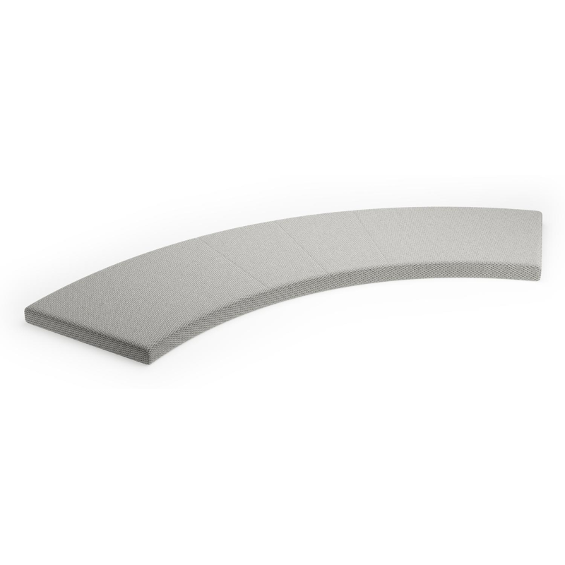 Set van 4 Rondino zitkussens in all weather sunbrella® luxe lopi ash