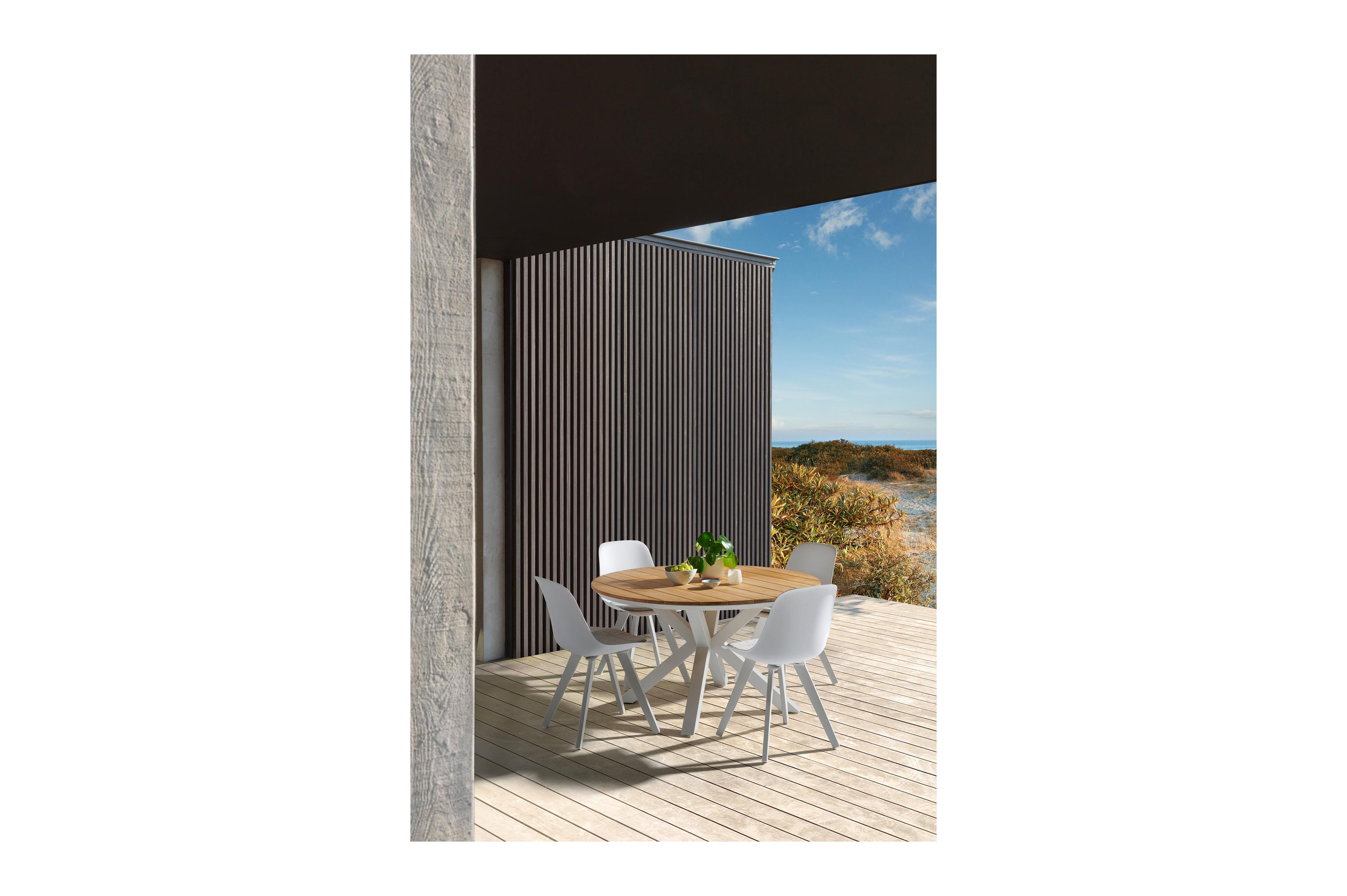 Cesano - Mesa stoelkussen in all weather sunbrella® luxe savane nimbus