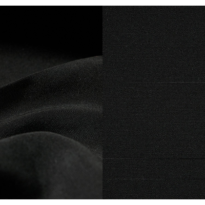 Avola zweefparasol met tiltfunctie in zwart aluminium met zwart all weather sunbrella® premium parasoldoek - L1: 300 x L2: 300 cm (met voet)